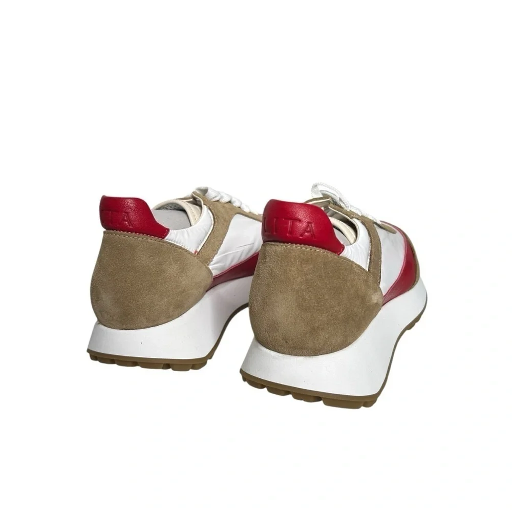 Lita By Ciara Multicolor Sport Trainer Sneaker In Red/White Size 37 EU 6.5-7 US